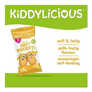 Kiddylicious Banana Soft Biscotti