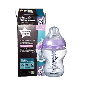Tommee Tippee Closer to Nature Baby Bottles with Anti-Colic Valve - 260ml