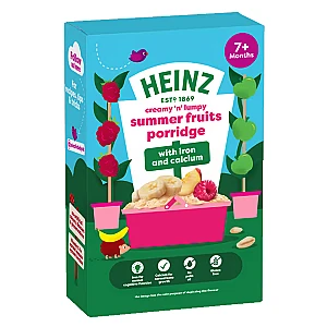 Heinz Summer Fruit Porridge Baby Food 7m+ 200g