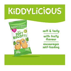 Kiddylicious Apple Soft Biscotti