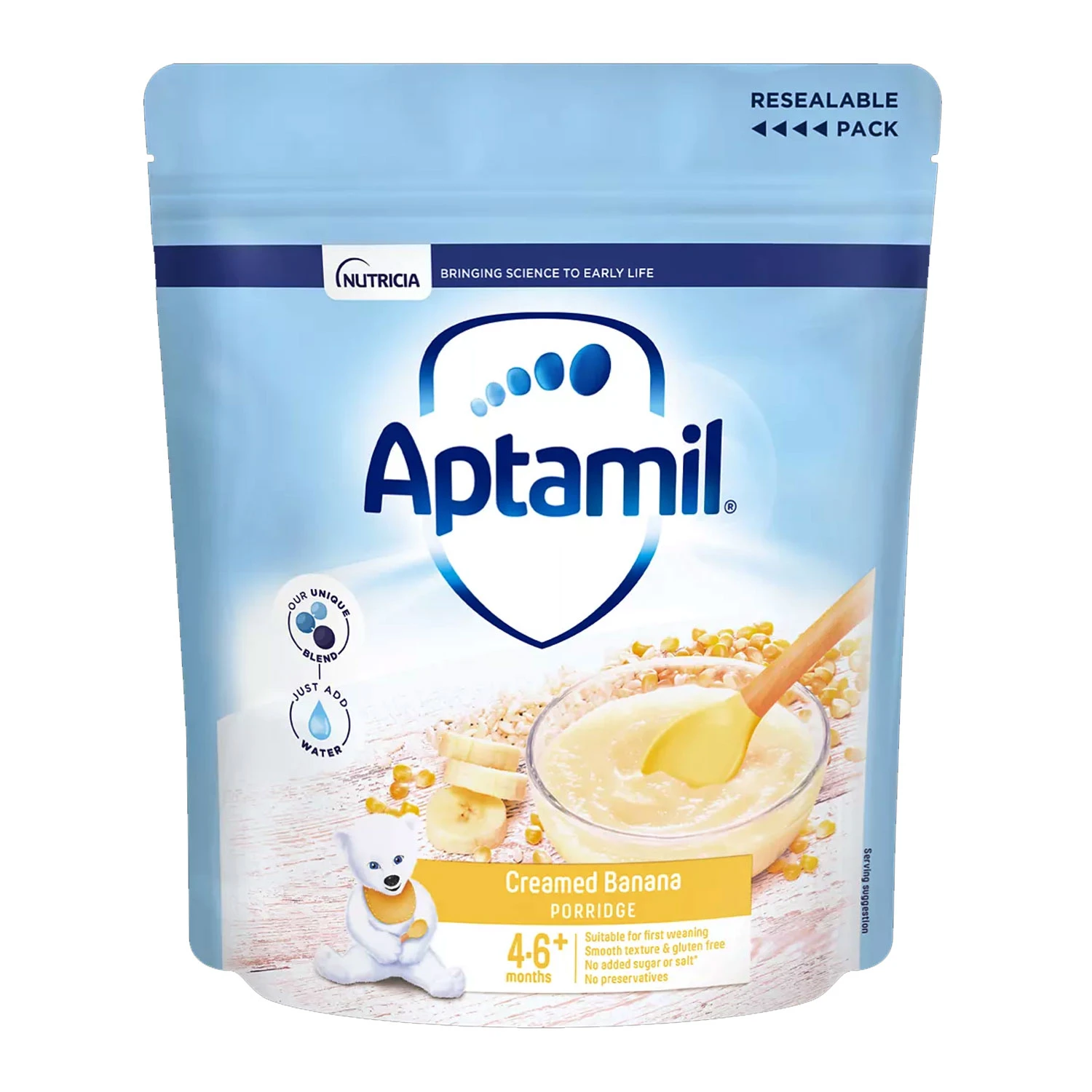 Aptamil® Creamed Banana Porridge 125g