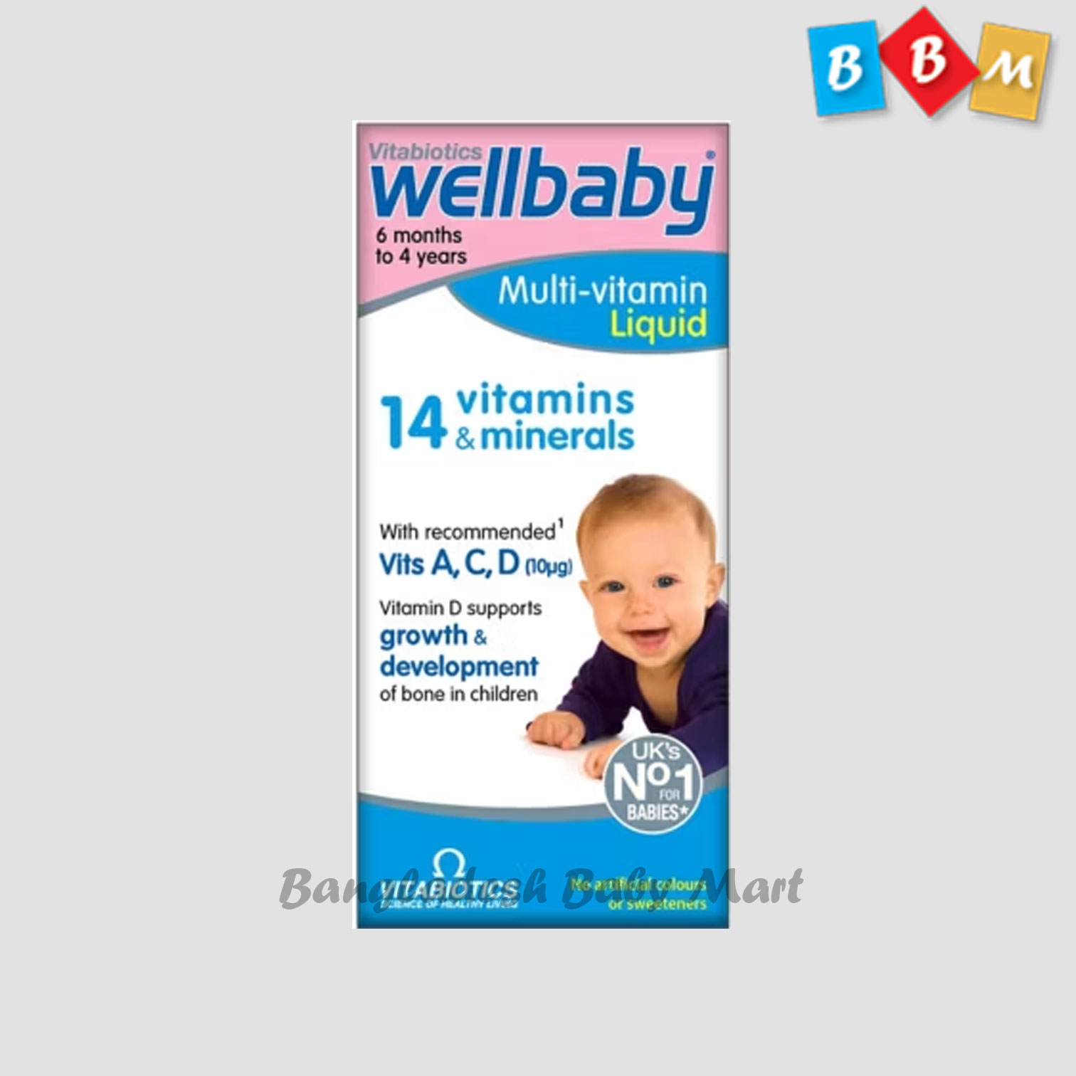 Vitabiotics Wellbaby Multi-Vitamin Liquid 150ml
