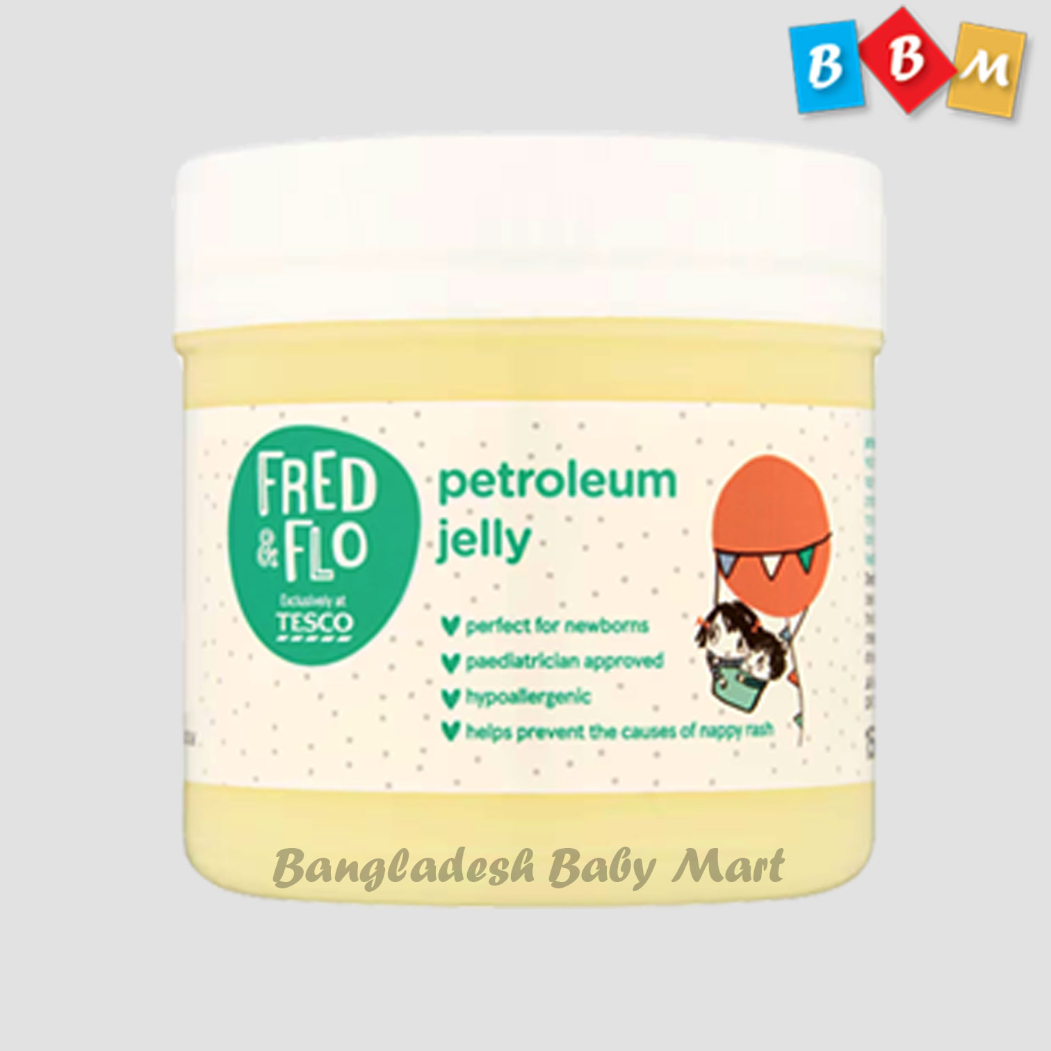 Fred & Flo Petroluem Jelly 150Ml