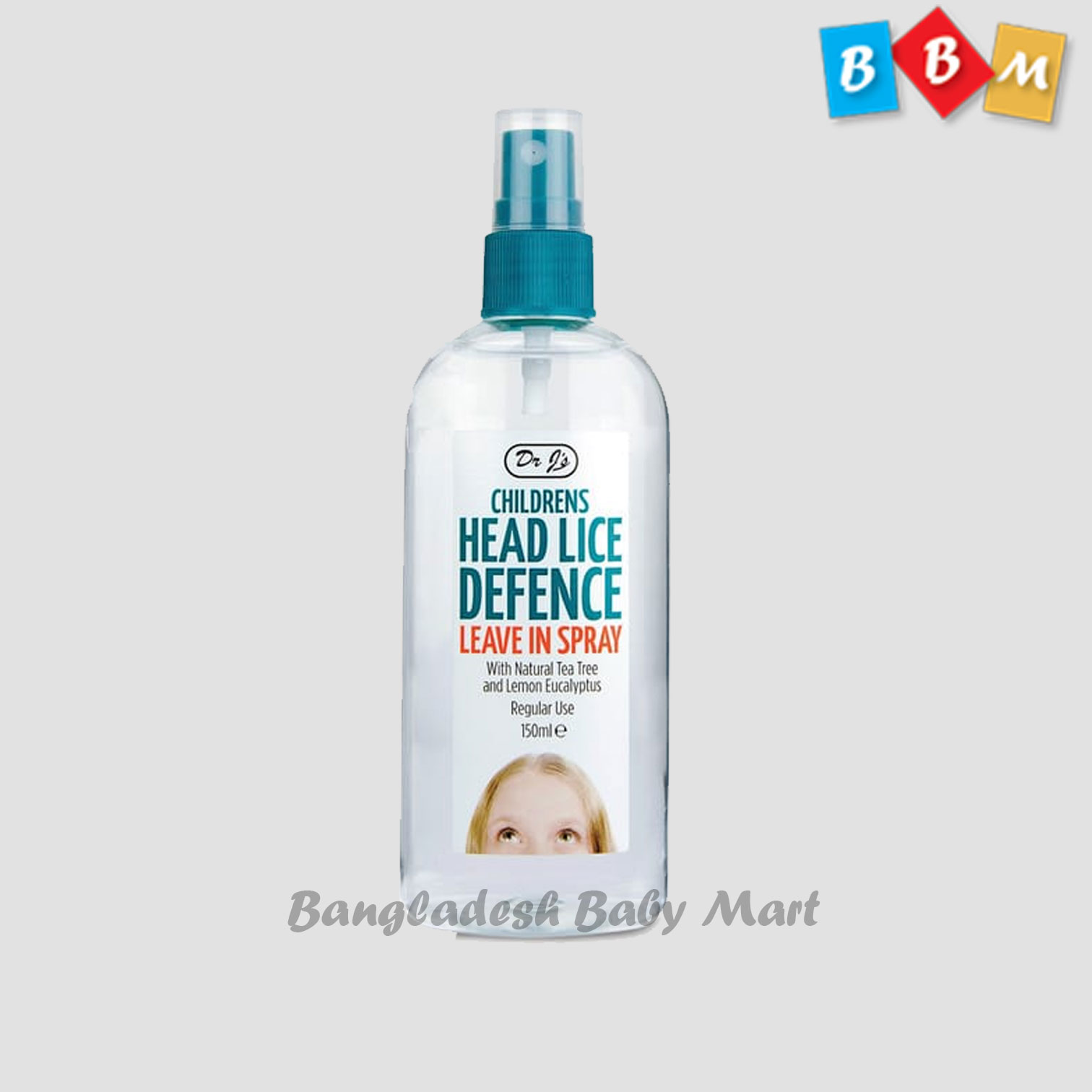 Dr J's Children's Head Lice Defence Leave In Spray 150ml