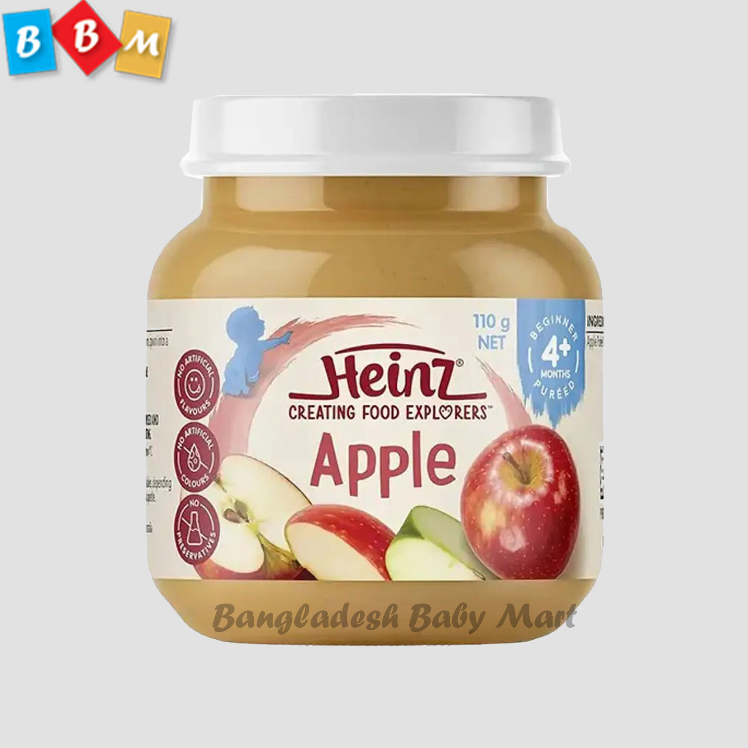 Heinz 4+ Months Apple Jar 120g